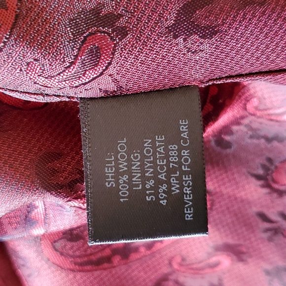 Anne Klein Tailored Classic Black 100% Wool Coat Mid Length Size 4 - Picture 15 of 16